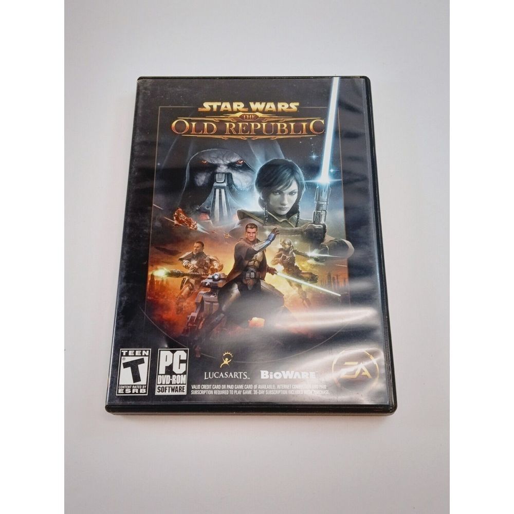 Star‎ Wars: The Old Republic (PC, 2011) 3 Discs, Free Shipping Discs Very Good